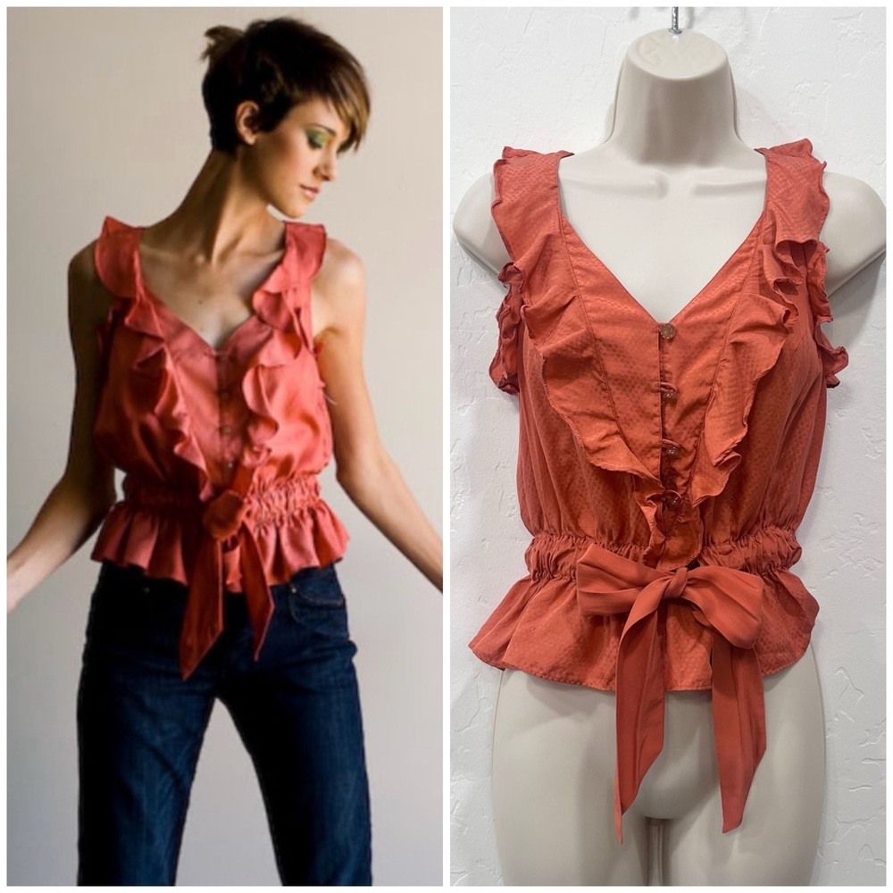 Leifsdottir Ruffle Blouse